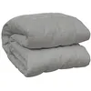 Image de Couverture lestée Gris 220x260 cm 11 kg Tissu