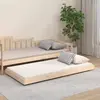 Image de vidaXL Cadre de lit sans matelas 90x190 cm bois de pin massif
