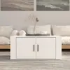 Image de vidaXL Table basse Blanc brillant 80x50x36 cm Bois d'ingénierie