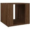Image de Table de chevet Chêne marron 41x40x36 cm Bois d ingénierie