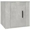 Image de Meuble TV mural Gris béton 40x34,5x40 cm