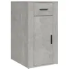 Image de Armoire de bureau Gris béton 40x49x75 cm Bois d ingénierie