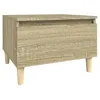 Image de vidaXL Tavolino Rovere Sonoma 50x46x35 cm in Legno Multistrato