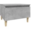 Image de Table d appoint Gris béton 50x46x35 cm Bois d ingénierie