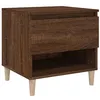 Image de Table de chevet Chêne brun 50x46x50 cm Bois d ingénierie