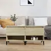 Image de vidaXL Tables d'appoint 2 pcs Chêne sonoma 50x46x50 cm Bois ingénierie