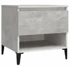 Image de Table d appoint Gris béton 50x46x50 cm Bois d ingénierie