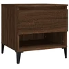 Image de Table d appoint Chêne marron 50x46x50 cm Bois d ingénierie