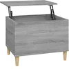 Image de Table basse Sonoma gris 60x44,5x45 cm Bois d ingénierie