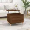 Image de vidaXL Table basse Chêne marron 60x44,5x45 cm Bois d'ingénierie