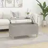 Image de vidaXL Table basse Gris béton 90x44,5x45 cm Bois d'ingénierie