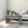 Image de vidaXL Table basse Sonoma gris 68x50x38 cm Bois d'ingénierie