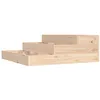 Image de vidaXL Jardinière 78x78x27 cm Bois massif de pin