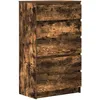 Image de vidaXL Commode, Buffet avec 5 Tiroirs, Armoire de Rangement, Meuble de Salle de Séjour Chambre à Coucher, Moderne, Chêne Fumé Bois d'Ingénierie