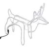 Image de vidaXL 3X Rennes de Noël Décoration de Noël Ornement de Vacances Décoration de Fête Ornement de Jardin Extérieur Blanc Chaud 60x30x60 cm
