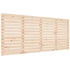 Image de vidaXL Tête de Lit Murale, Panneau de Lit, Accessoire de Lit, Meuble de Chambre à Coucher Intérieur, 156x3x91,5 cm Bois Massif de Pin