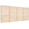 Image de vidaXL Tête de Lit Murale, Panneau de Lit, Accessoire de Lit, Meuble de Chambre à Coucher Intérieur, 166x3x91,5 cm Bois Massif de Pin