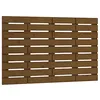 Image de vidaXL Testiera da Parete Miele 106x3x63 cm in Legno Massello di Pino