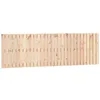 Image de vidaXL Tête de lit Murale 185x3x60 cm Bois Massif de pin, tête de lit, tête de lit en Bois Massif, tête de lit en Bois