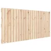 Image de vidaXL Tête de lit Murale 140x3x60 cm Bois Massif de pin, tête de lit, tête de lit en Bois Massif, tête de lit en Bois