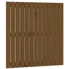 Image de Tête de lit murale Marron miel 82,5x3x90 cm Bois massif de pin