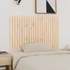 Image de vidaXL Tête de lit murale 140x3x90 cm Bois massif de pin