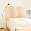 Image de vidaXL Tête de lit murale 127,5x3x110 cm Bois massif de pin