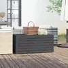 Image de vidaXL Boîte de jardin gris 101x50,5x46,5 cm bois massif de pin