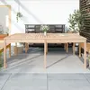 Image de vidaXL Table de jardin 203,5x100x76 cm bois massif de pin