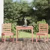Image de vidaXL Ensemble de bistrot de jardin 3 pcs bois massif Douglas