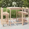 Image de vidaXL Ensemble de bar de jardin 5 pcs bois de pin massif