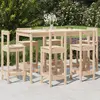 Image de vidaXL Ensemble de bar de jardin 7 pcs Bois de pin massif