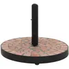 Image de vidaXL Base de parasol terre cuite rond 12 kg