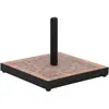 Image de vidaXL Base de parasol terre cuite carré 12 kg