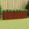 Image de vidaXL Lit surélevé de jardin 280x40x80 cm acier corten