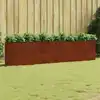 Image de vidaXL Lit surélevé de jardin 360x40x80 cm acier corten