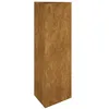 Image de vidaXL Jardinière, Bac à Fleurs, Pot de Plantes, Boîte à Fleurs, Décoration de Jardin Patio Terrasse Extérieur, 30x26x75 cm Acier Corten