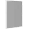 Image de vidaXL Moustiquaire pour fenêtres Blanc 80x120 cm