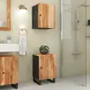 Image de vidaXL Armoire de salle de bain 38x33x58 cm bois massif d'acacia