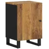 Image de vidaXL Armoire de Salle de Bain 38x33x58 cm Bois Massif de manguier, Meuble de Rangement de Salle de Bain, Meuble de Rangement, Armoire de Toilette