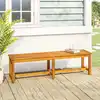 Image de vidaXL Banc de jardin 150x35x45 cm bois massif d'acacia