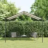 Image de vidaXL Tente à auvent beige 3x3 m acier et tissu