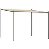 Image de Belvédère beige 3x3 m 180 g m² tissu et acier
