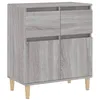 Image de vidaXL Buffet Sonoma Gris 60x35x70 cm Bois d'ingénierie