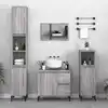 Image de vidaXL Armoire de bain sonoma gris 65x33x60 cm bois d'ingénierie