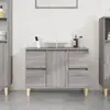 Image de vidaXL Meuble d'évier sonoma gris 80x33x60 cm bois d'ingénierie