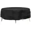 Image de vidaXL Housse pour salon îlot 8 oeillets Ø188x50 cm rond