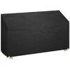 Image de vidaXL Housse de Banc de Jardin 12 oeillets 210x70x70/88cm polyéthylène, Housse de Chaise, Housse de Meuble, Housse de Meuble de terrasse