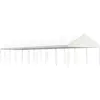 Image de vidaXL Belvédère avec toit blanc 20,07x4,08x3,22 m polyéthylène