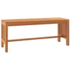 Image de vidaXL Banc de Jardin 110 cm Bois Massif d'eucalyptus, siège de Jardin, Banc de Parc, Banc de Porche, Banc extérieur, Banc de Patio